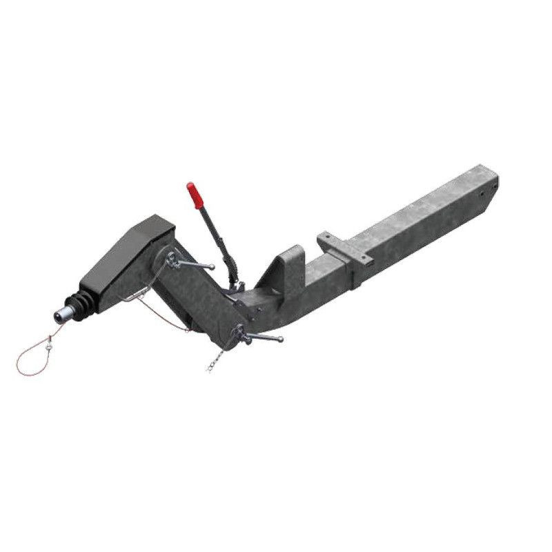 Výškově stavitelná oj AL-KO Optima 351 VB, 2500-3500kg, E 1410 mm, pro kol. jed. 2361