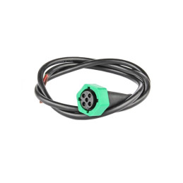 Zástrčka - bajonet Fristom 5-pólový zelený, s kabelem 1m