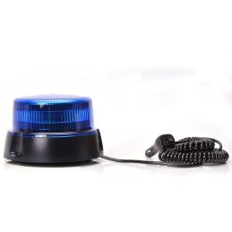 Maják magnetický LED modrý WAS, kabel 3m, autozástrčka