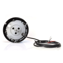 Maják pevný LED modrý WAS, kabel 3m