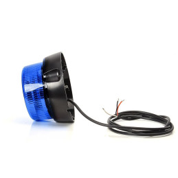 Maják pevný LED modrý WAS, kabel 3m