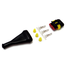 Konektor 3-pólový Superseal - zásuvka (female), IP67