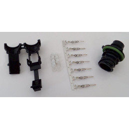 Konektor 7-pólový kruhový AMP pro 1,5mm systém, rovný, zásuvka (female)