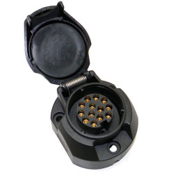 Zásuvka 13 pól 12 V, BEO