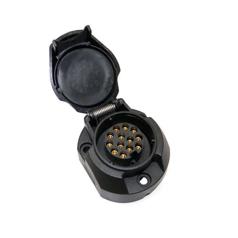 Zásuvka 13 pól 12 V, BEO