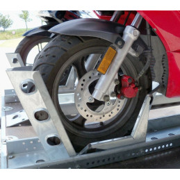 Držák motocyklu s automatickým zajištěním VAPP 2495/190 mm pozink