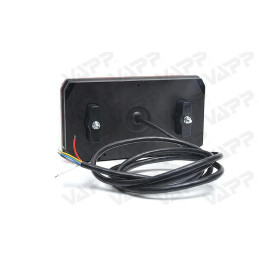 Svítilna WAS W125DL/915 sdružená LED 12-24V, L-BL/BR/KO/CO/ML