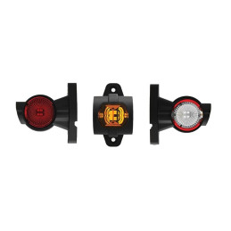 Svítilna doplňková obrysová LED Fristom FT-140 A Levá LED, 12-36V s kabelem