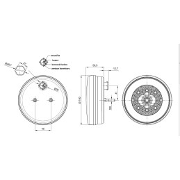 Svítilna Fristom FT-112 sdružená LED 12-24V, L/P-KO/CO-baj5