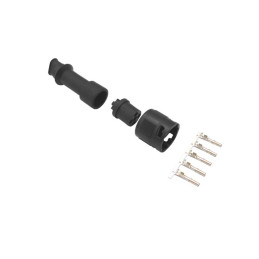Zástrčka - bajonet VAPP 5-pólový černý, 1 vývod (Jokon kompatibilní)
