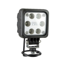 Svítilna pracovní Wesem LED1F, 100x100 mm , LED, 12-24V, 1500 Im, s kabelem 0,5 m