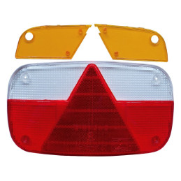 Sklo svítilny Aspöck Multipoint III, L/P-BL/BR/KO/CO/ML