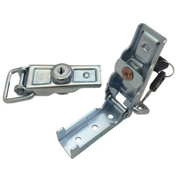 Závěr bočnic - přezka BVS 60-1 (bez protikusu, se zámkem), 2ks v balení