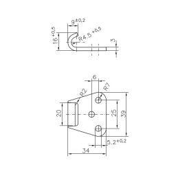 Závěr bočnic - protikus BVS 60