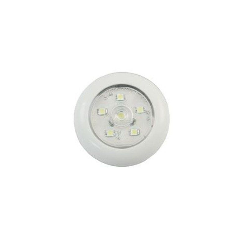 Vnitřní osvětlení Lucidity 22765 pr. 75 mm, 12-24V, 120/84 lm, 6 LED, dotek. spínač, IP67