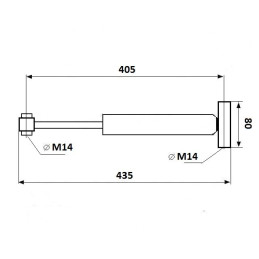 Tlumič nájezdové brzdy AL-KO Profi 3500