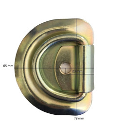 Kotevní miska TP1047 79x65 (nezápustná)