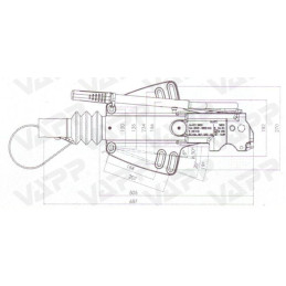Nájezdová brzda AL-KO Profi V 3500 k 2361 bez kloubu