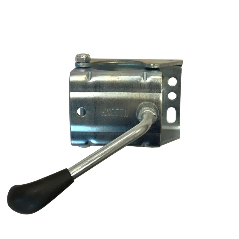 Držák opěrného kolečka 60 mm KNOTT rozevírací, plech