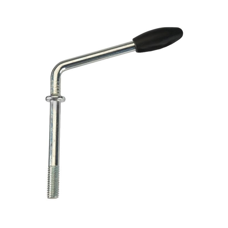 Klička držáku opěrného kolečka M12x100 mm (k držáku 60 mm)