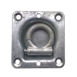 Kotevní miska 95x102 mm 800 daN (zápustná)