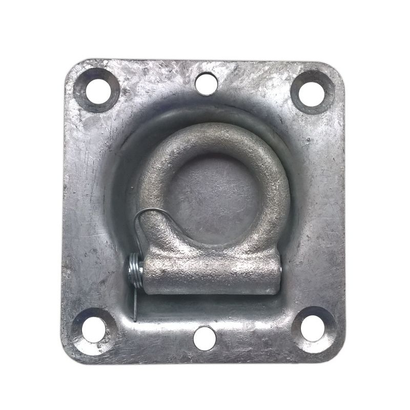 Kotevní miska 95x102 mm 800 daN (zápustná)