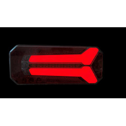 Svítilna WAS W150 sdružená LED 12-24 V, L/P, BL/BR/KO/CO/ML, dynamický blinkr