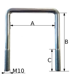 Třmen M10 dle specifikace zákazníka