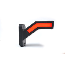 Svítilna doplňková obrysová LED WAS W168.2/1167, 12-24V, pravá, neon ef.