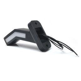 Svítilna doplňková obrysová LED WAS W168.2/1167, 12-24V, pravá, neon ef.