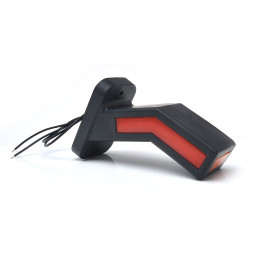 Svítilna doplňková obrysová LED WAS W168.2/1167, 12-24V, pravá, neon ef.