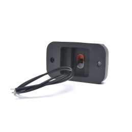 Svítilna doplňková obrysová LED WAS W168.3 L/P, 12-24V, neon ef.