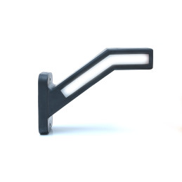 Svítilna doplňková obrysová LED WAS W168.1, 12-24V, levá, neon ef., dynamický blinkr