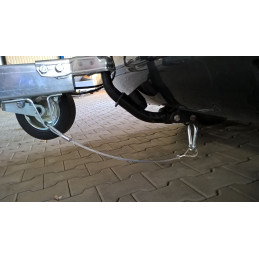 Lanko bezpečnostní záchytné s karabinou KNOTT 750 kg