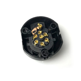 Zásuvka 7 pólů 12V plastová s odpojováním mlhovky JAEGER