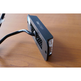 Výstražná záblesková svítilna VISIONPRO, 4x LED, modrá, plochá