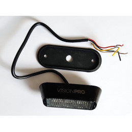 Výstražná záblesková svítilna VISIONPRO, 3x LED, oranžová