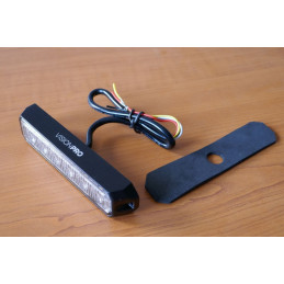 Výstražná záblesková svítilna VISIONPRO, 6x LED, oranžová