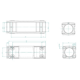 Pouzdro - kartuš náj. brzdy KNOTT KR35HV