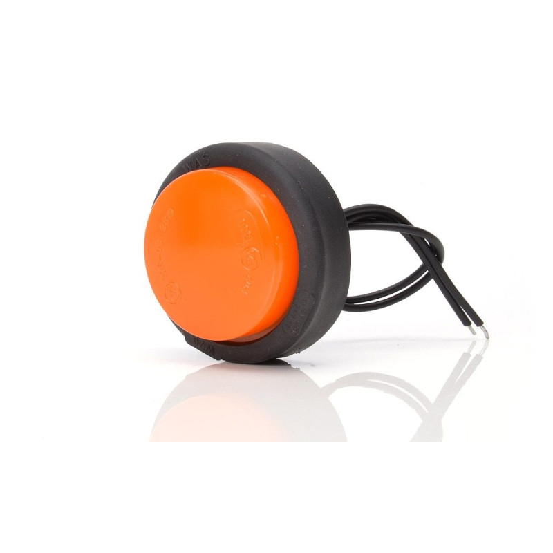 Svítilna boční obrysová LED WAS W79N, 12-24V, neon efekt, kulatá