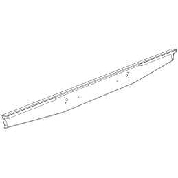 Nárazník zadní VAPP PA x.x/x.x/1.92 zešikmený 1938 mm (od 2013)